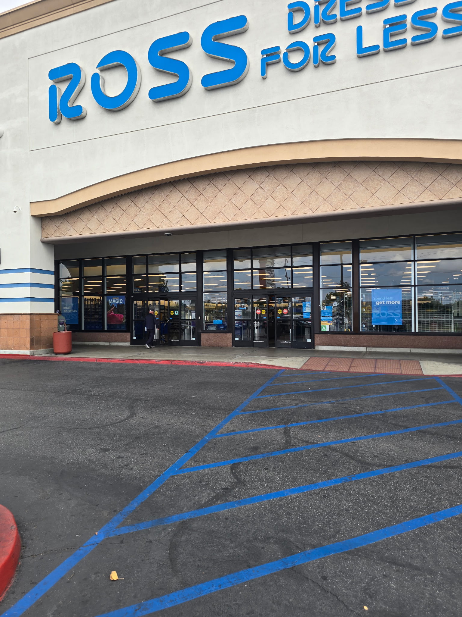Completed commercial storefront windows