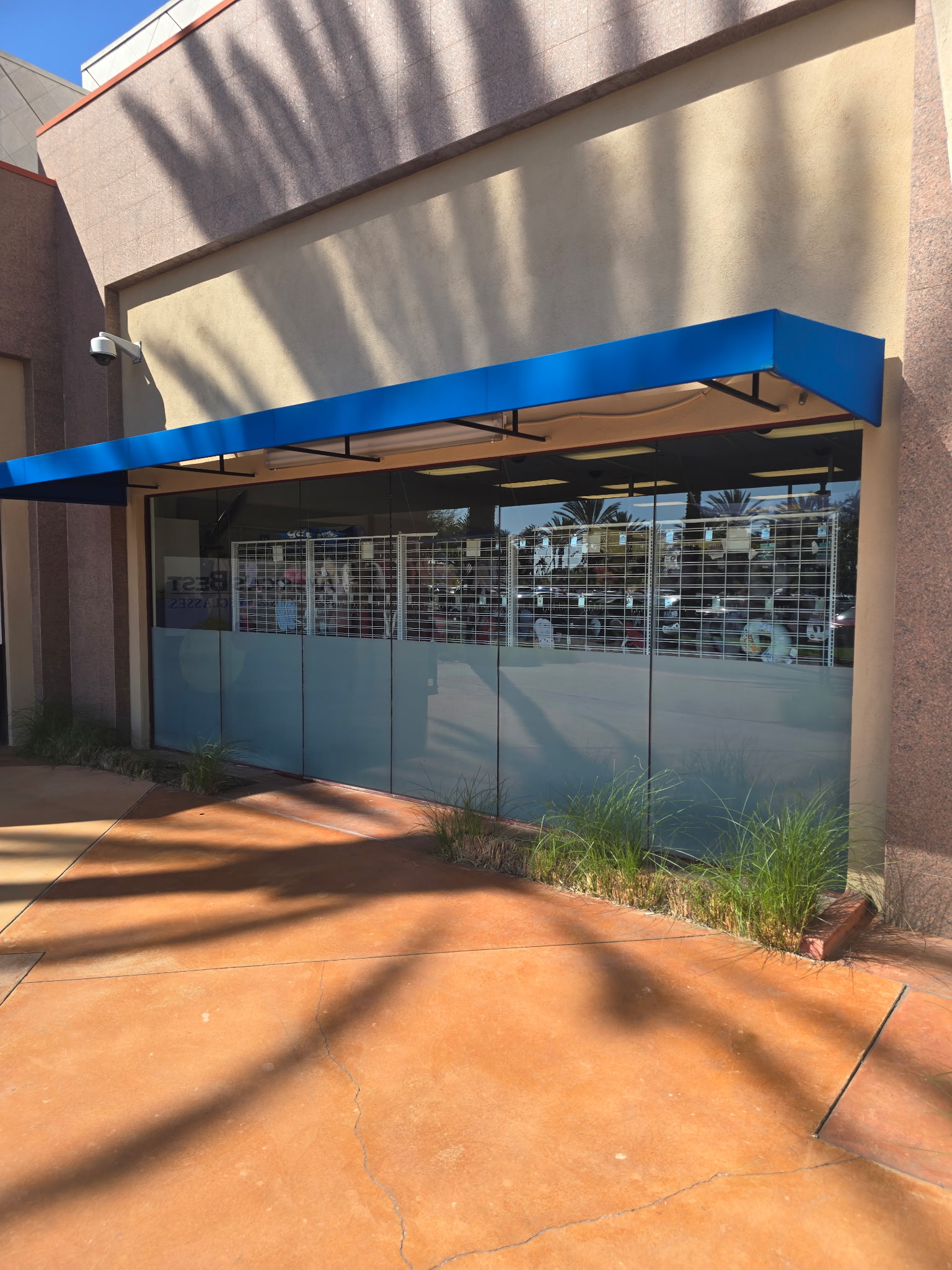 Completed commercial service window