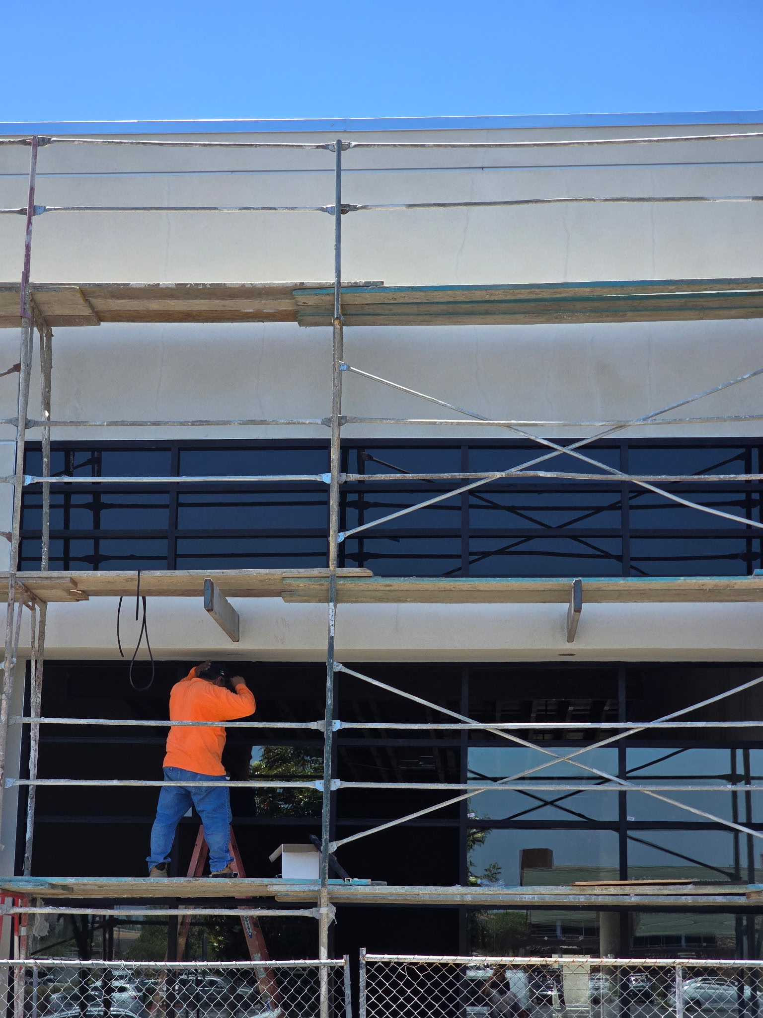 Rigo Glass team completed project