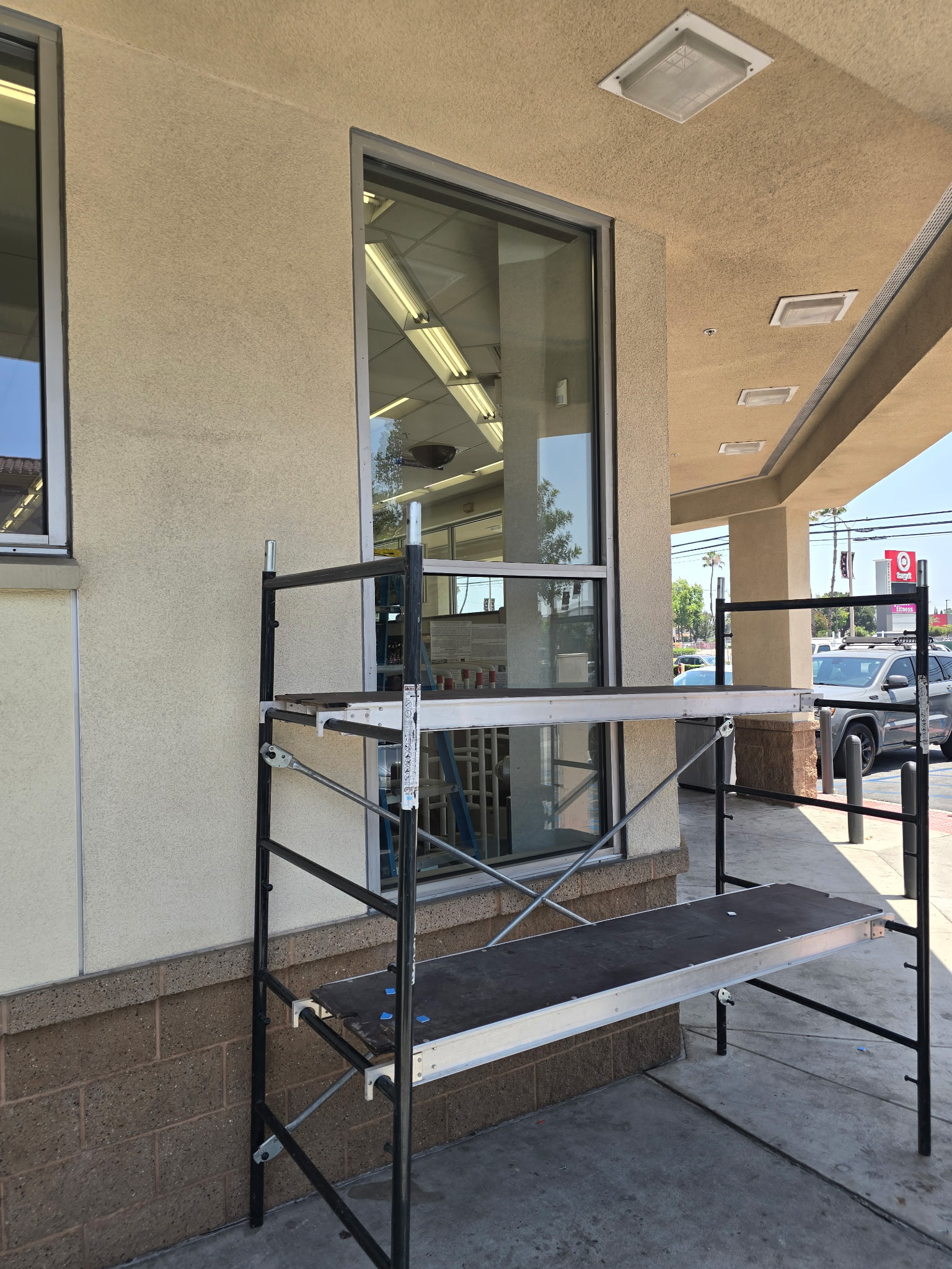 Commercial window replacement after