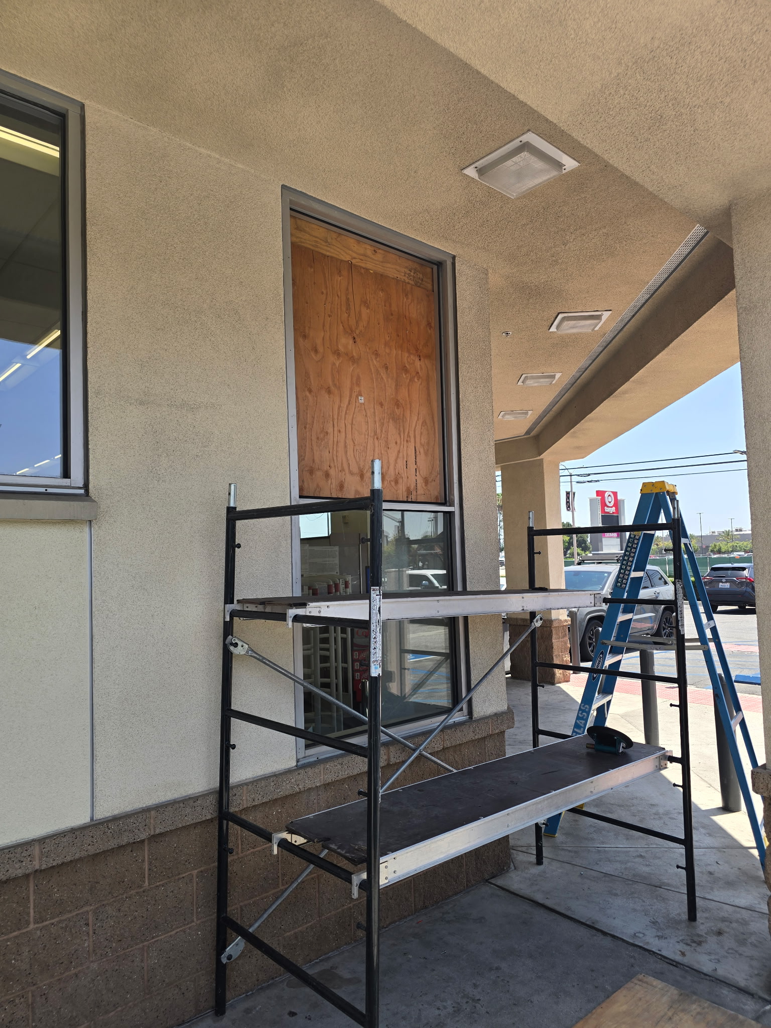 Commercial window replacement before