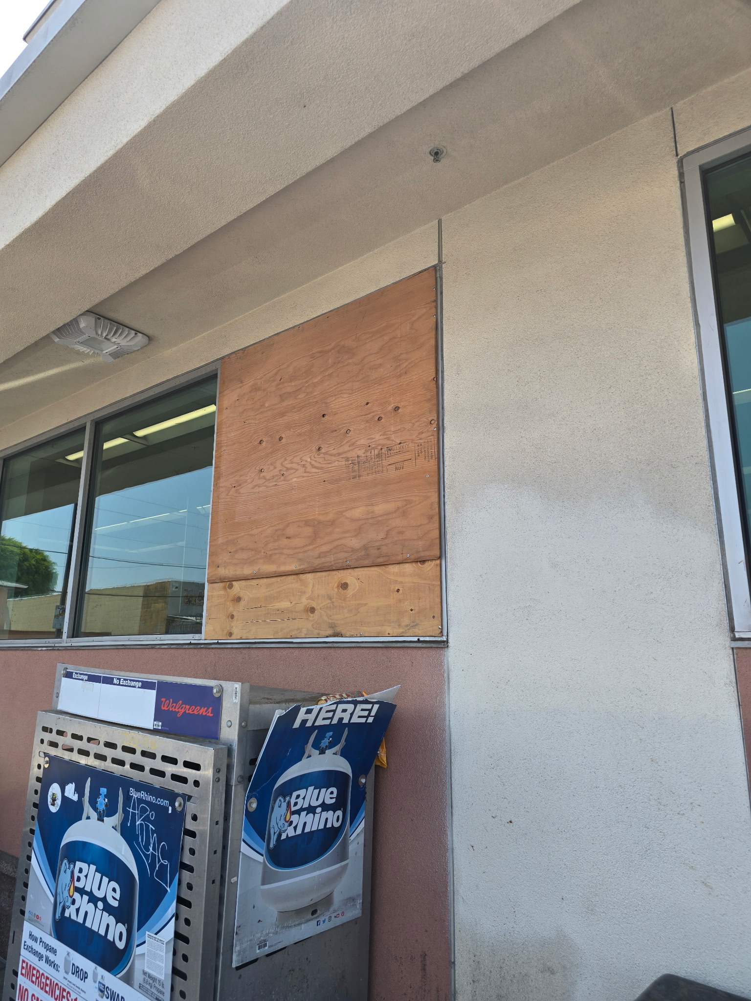 Storefront repair after