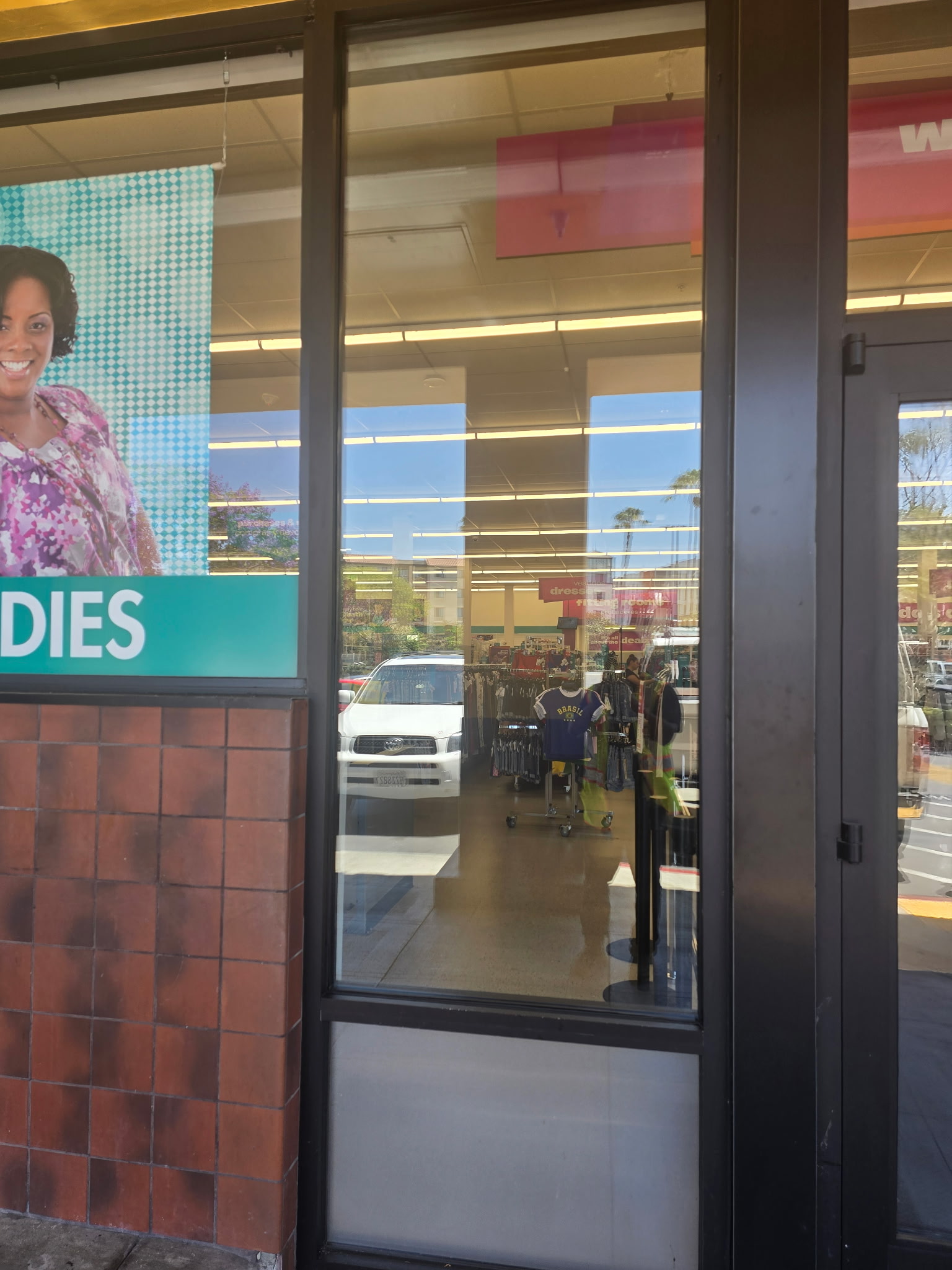 Storefront door glass repair after